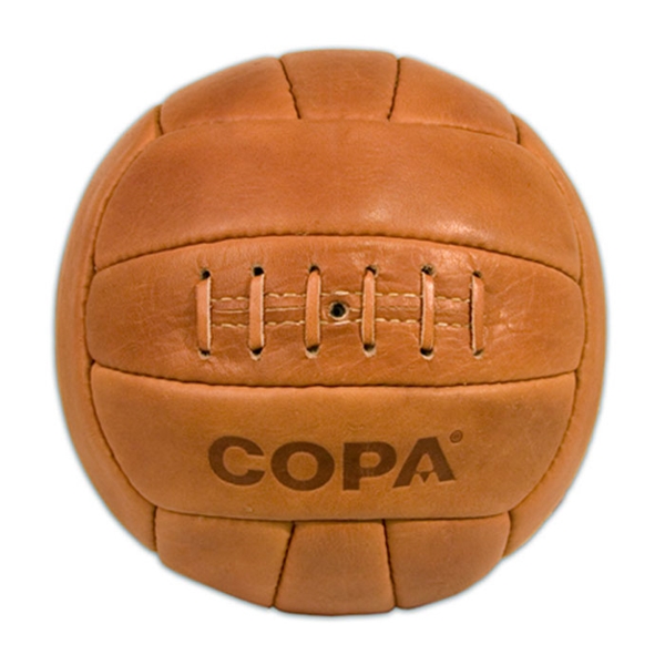 Image de Copa Football - Ballon de football rétro années 50 - Marron