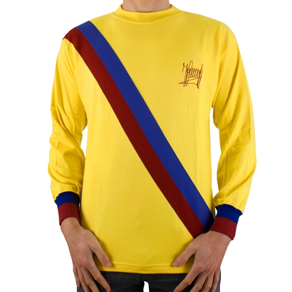 Image de TOFFS - Maillot rétro FC Barcelone années 70 extérieur manches longues n°9