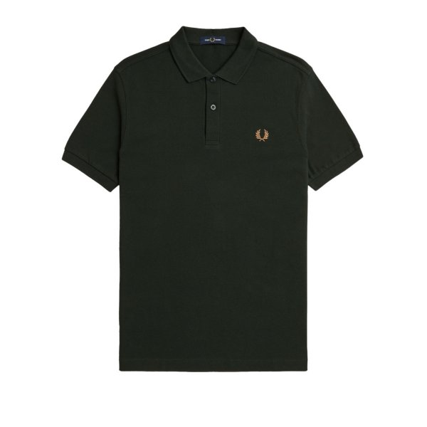 Fred Perry - Plain Tennis Poloshirt - Night Green