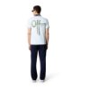 Off The Pitch - Tape Off Slim Fit T-Shirt - Pastel Blue