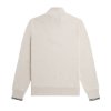 Fred Perry - Half Zip Sweatshirt - Porridge Marl/ Anchor Grey