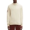 Fred Perry - Laurel Wreath Mock Neck Jumper - Oatmeal