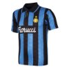 Inter Milan Retro Football Shirt 1993-1994 + Number 10 (Bergkamp)