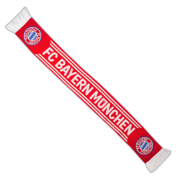 FC Bayern Munchen Home Scarf - Red/ White