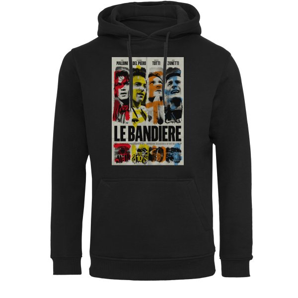 LPFC - Le Bandiere Hooded Sweater - Black